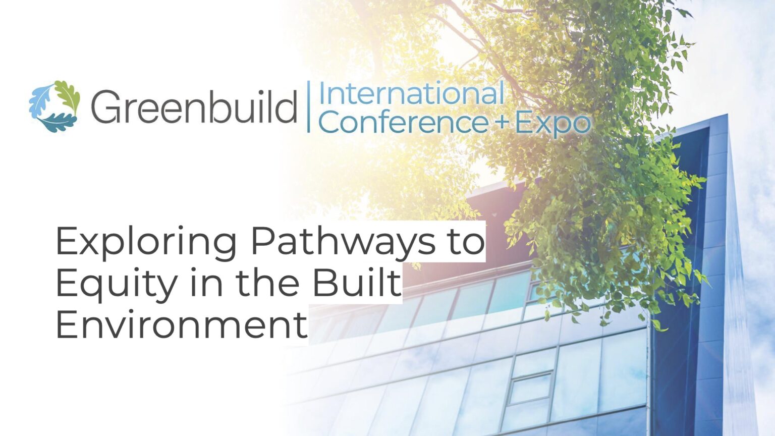 Exploring Pathways To Equity In The Built Environment